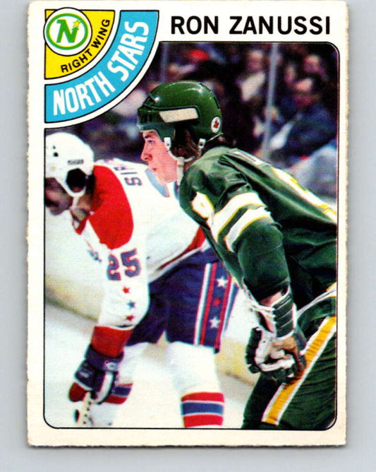1978-79 O-Pee-Chee #252 Ron Zanussi  RC Rookie North Stars  V24419