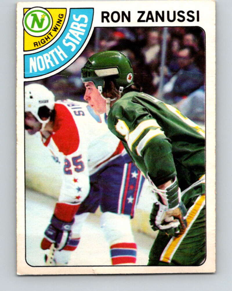 1978-79 O-Pee-Chee #252 Ron Zanussi  RC Rookie North Stars  V24420