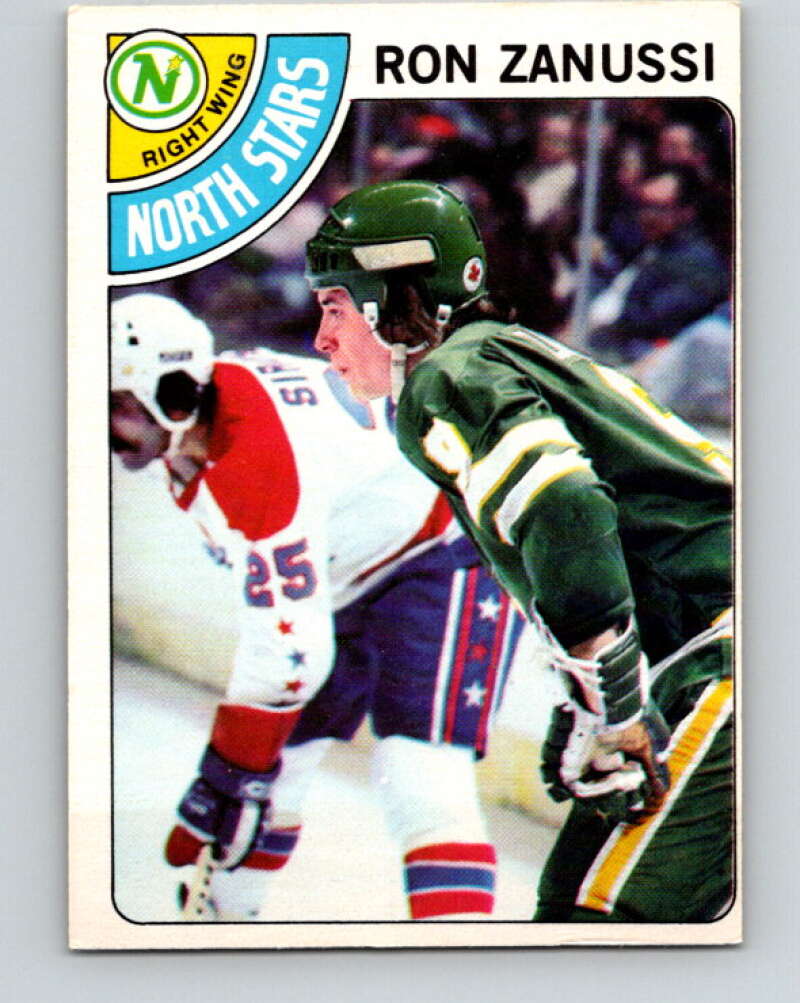 1978-79 O-Pee-Chee #252 Ron Zanussi  RC Rookie North Stars  V24421
