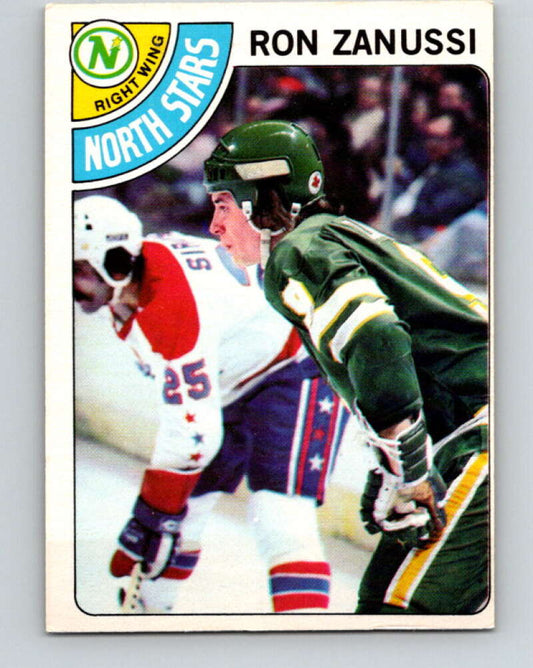 1978-79 O-Pee-Chee #252 Ron Zanussi  RC Rookie North Stars  V24421