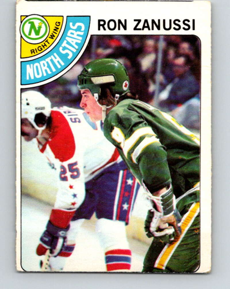 1978-79 O-Pee-Chee #252 Ron Zanussi  RC Rookie North Stars  V24422