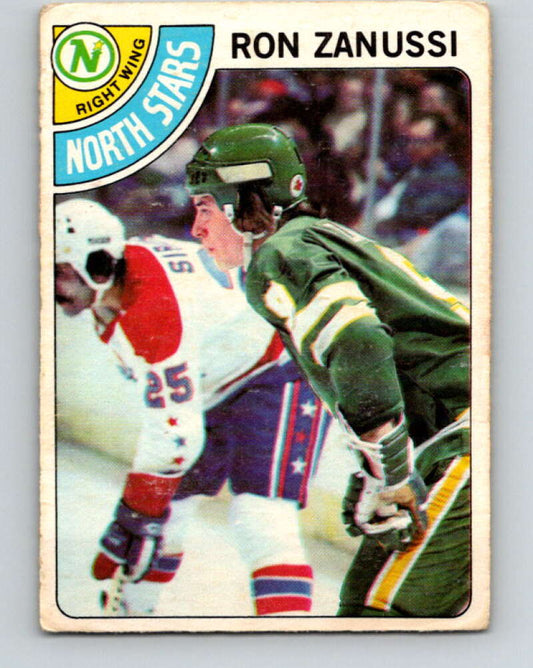 1978-79 O-Pee-Chee #252 Ron Zanussi  RC Rookie North Stars  V24423