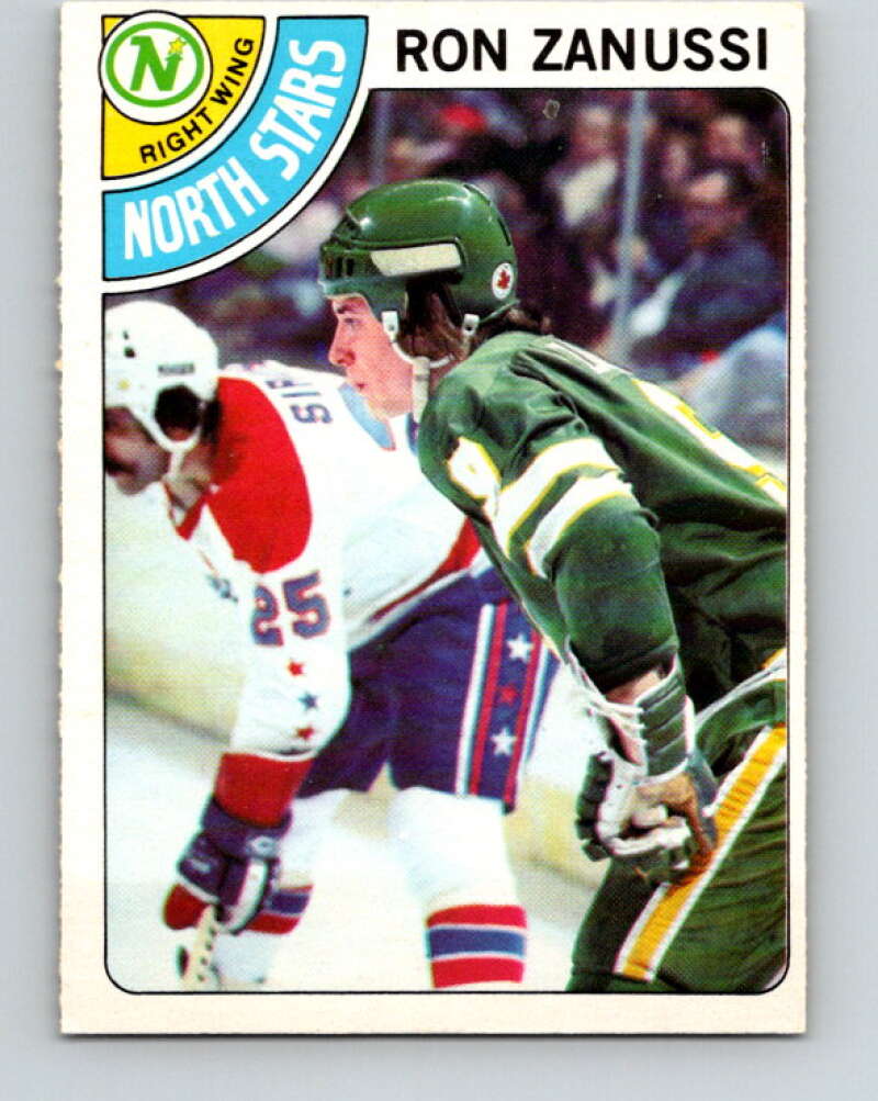 1978-79 O-Pee-Chee #252 Ron Zanussi  RC Rookie North Stars  V24424