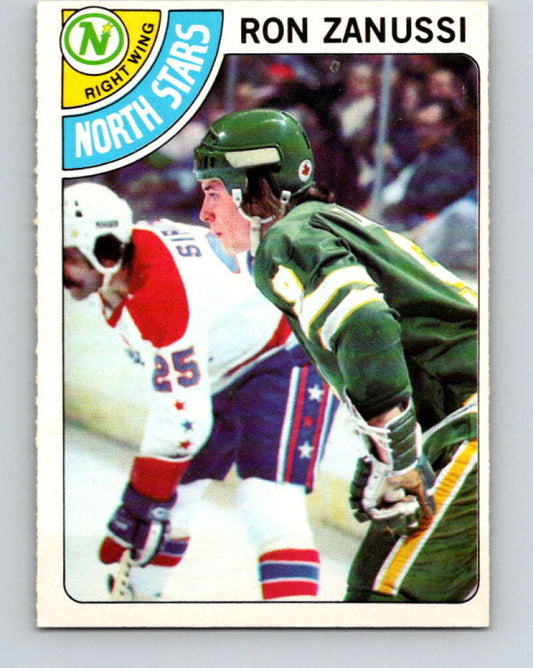 1978-79 O-Pee-Chee #252 Ron Zanussi  RC Rookie North Stars  V24424