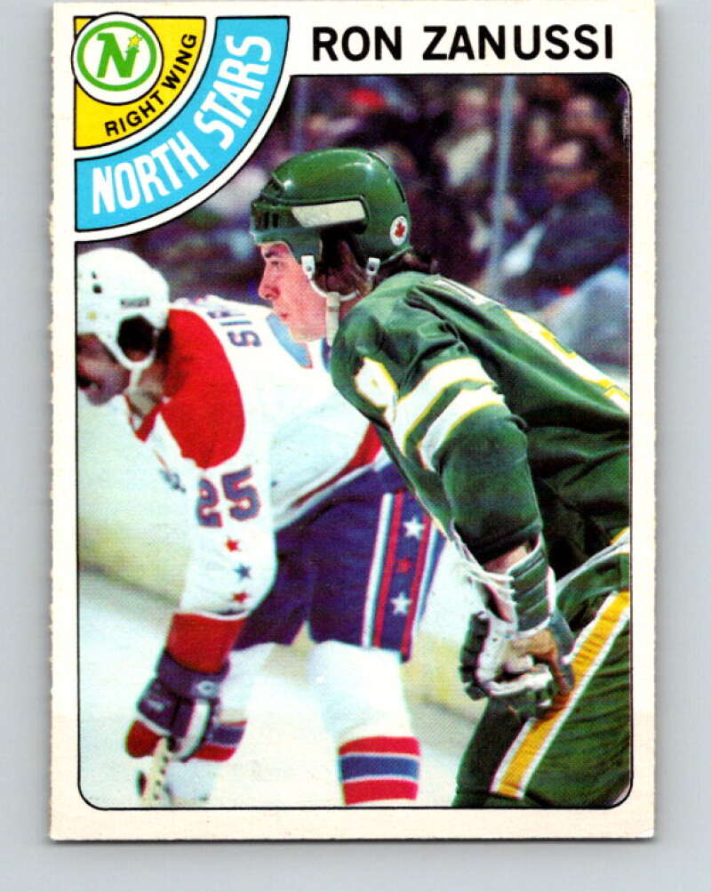 1978-79 O-Pee-Chee #252 Ron Zanussi  RC Rookie North Stars  V24425