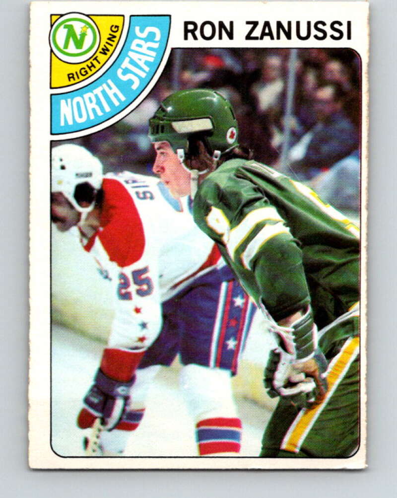 1978-79 O-Pee-Chee #252 Ron Zanussi  RC Rookie North Stars  V24426