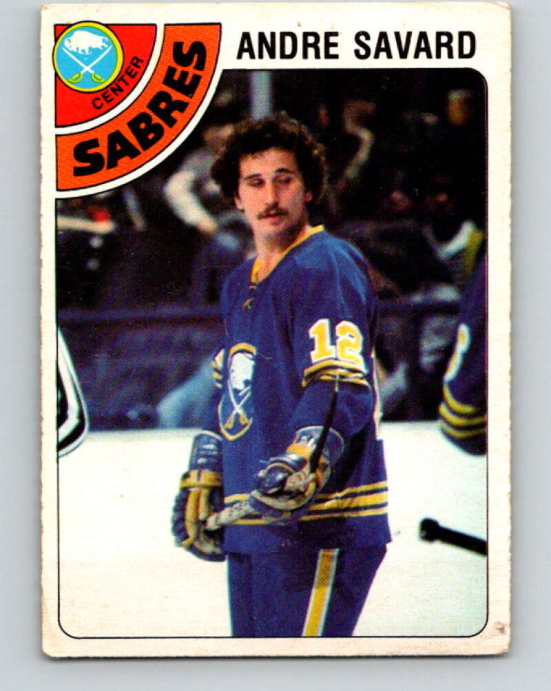 1978-79 O-Pee-Chee #253 Andre Savard  Buffalo Sabres  V24427