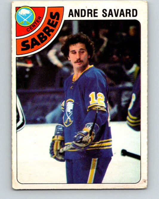 1978-79 O-Pee-Chee #253 Andre Savard  Buffalo Sabres  V24427