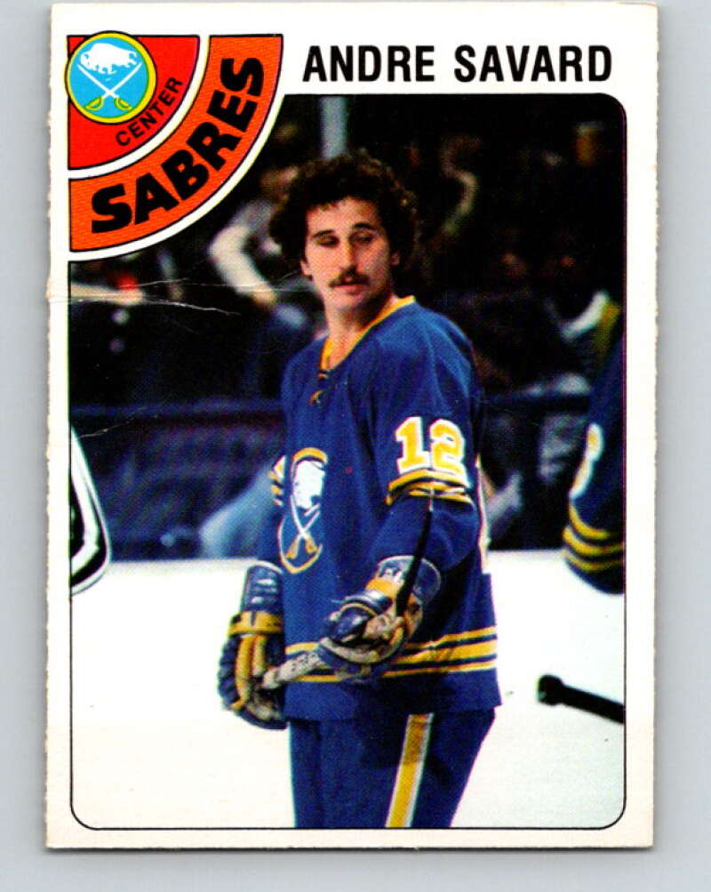 1978-79 O-Pee-Chee #253 Andre Savard  Buffalo Sabres  V24428