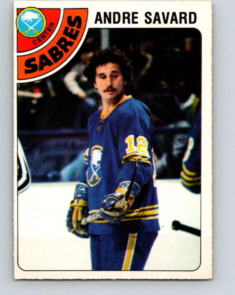 1978-79 O-Pee-Chee #253 Andre Savard  Buffalo Sabres  V24429