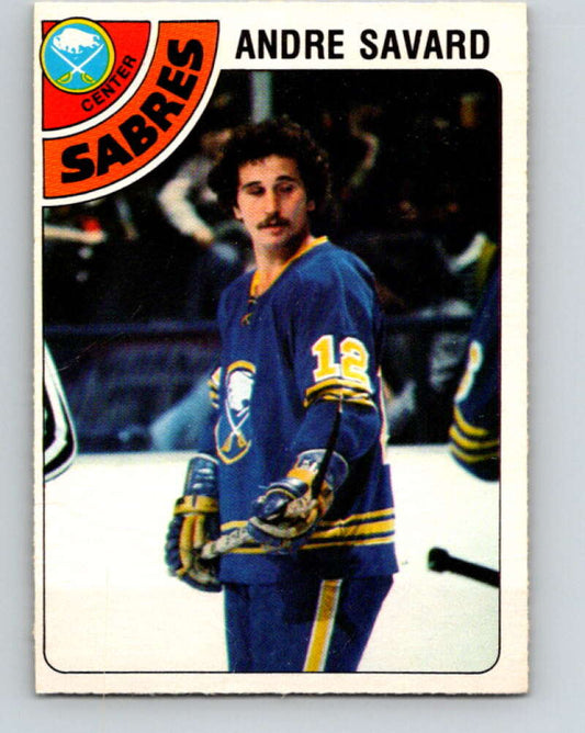 1978-79 O-Pee-Chee #253 Andre Savard  Buffalo Sabres  V24429