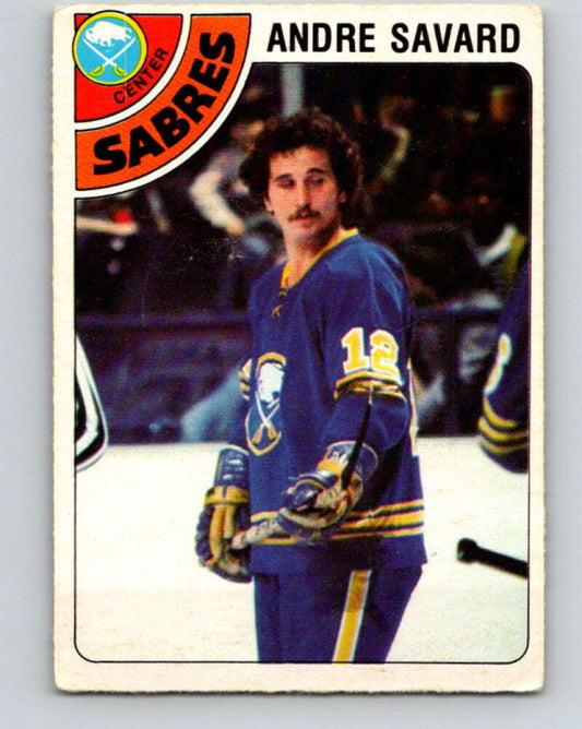 1978-79 O-Pee-Chee #253 Andre Savard  Buffalo Sabres  V24430