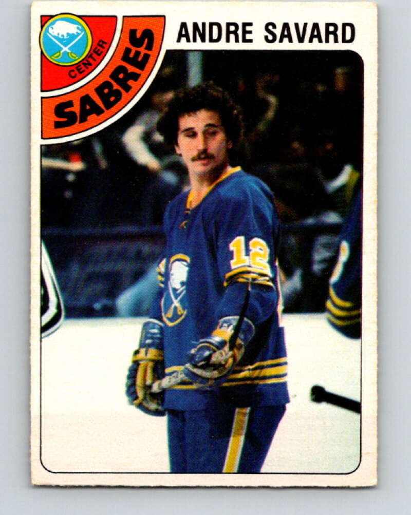 1978-79 O-Pee-Chee #253 Andre Savard  Buffalo Sabres  V24432