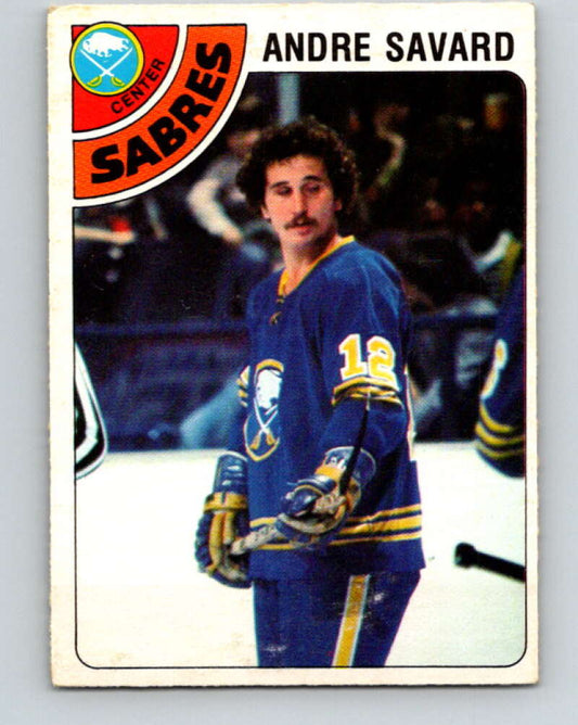 1978-79 O-Pee-Chee #253 Andre Savard  Buffalo Sabres  V24433