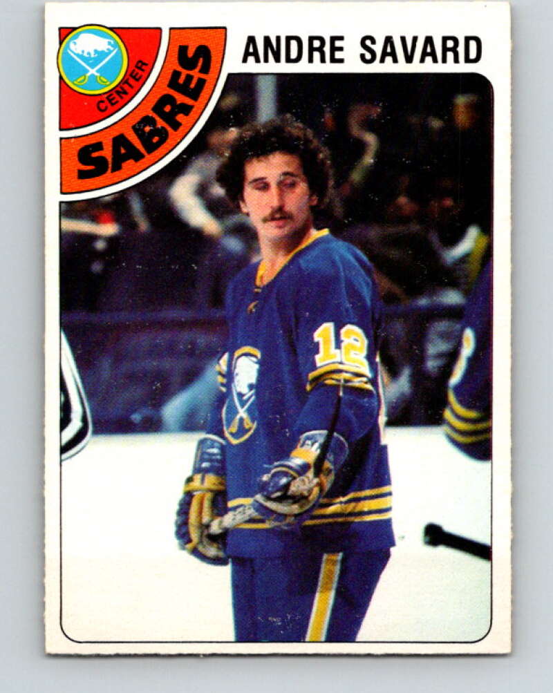 1978-79 O-Pee-Chee #253 Andre Savard  Buffalo Sabres  V24434