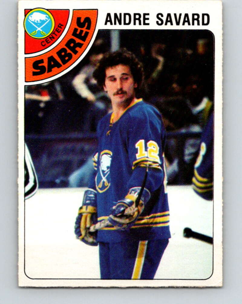 1978-79 O-Pee-Chee #253 Andre Savard  Buffalo Sabres  V24435