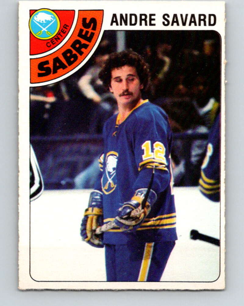 1978-79 O-Pee-Chee #253 Andre Savard  Buffalo Sabres  V24436
