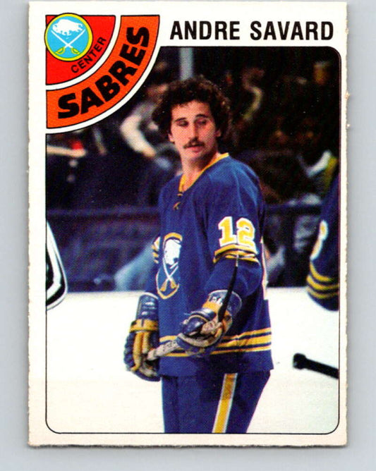 1978-79 O-Pee-Chee #253 Andre Savard  Buffalo Sabres  V24436