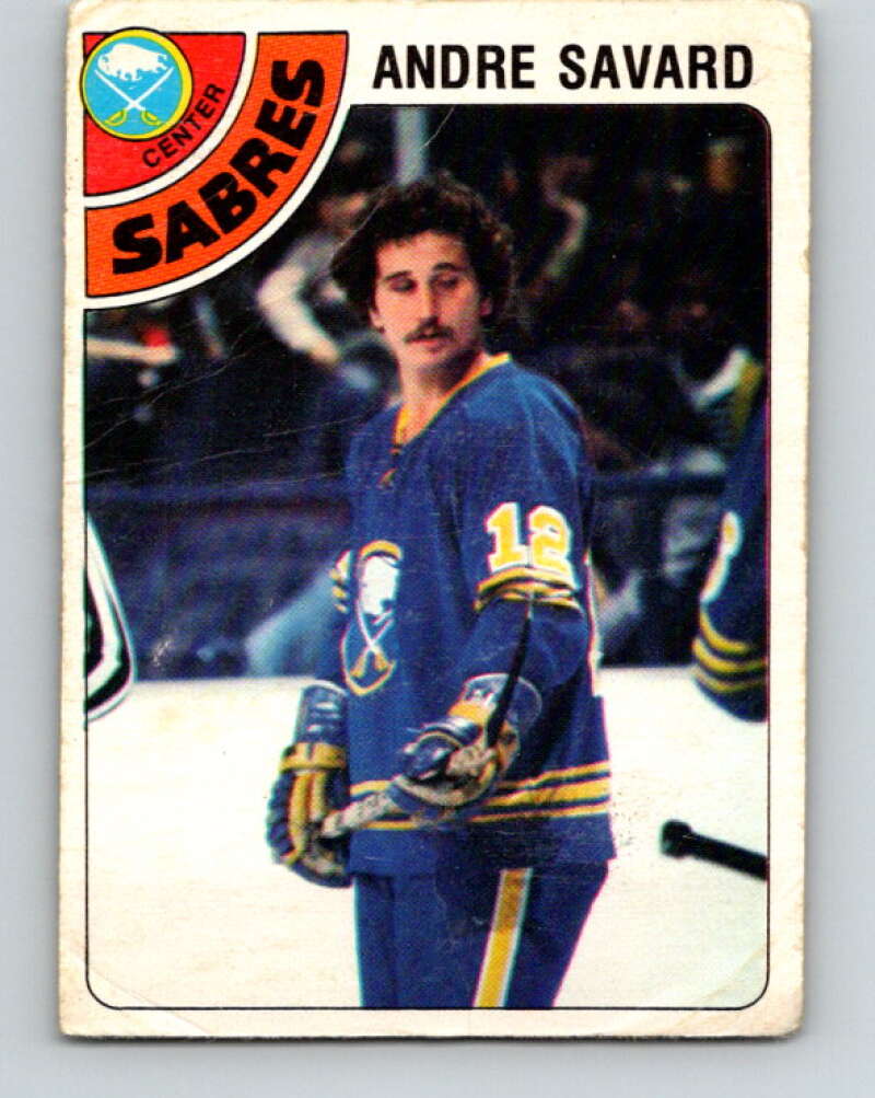 1978-79 O-Pee-Chee #253 Andre Savard  Buffalo Sabres  V24437