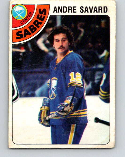 1978-79 O-Pee-Chee #253 Andre Savard  Buffalo Sabres  V24437