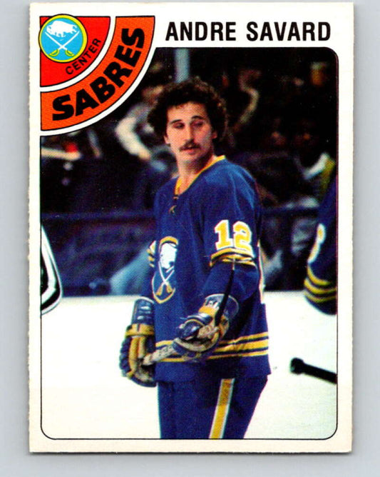 1978-79 O-Pee-Chee #253 Andre Savard  Buffalo Sabres  V24438