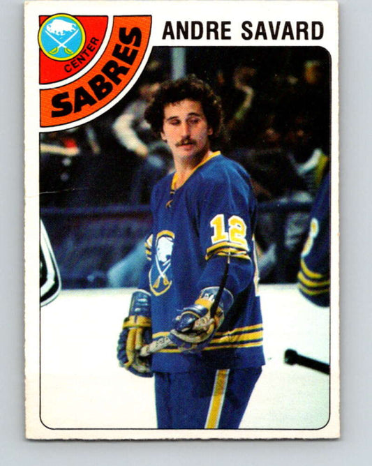 1978-79 O-Pee-Chee #253 Andre Savard  Buffalo Sabres  V24439