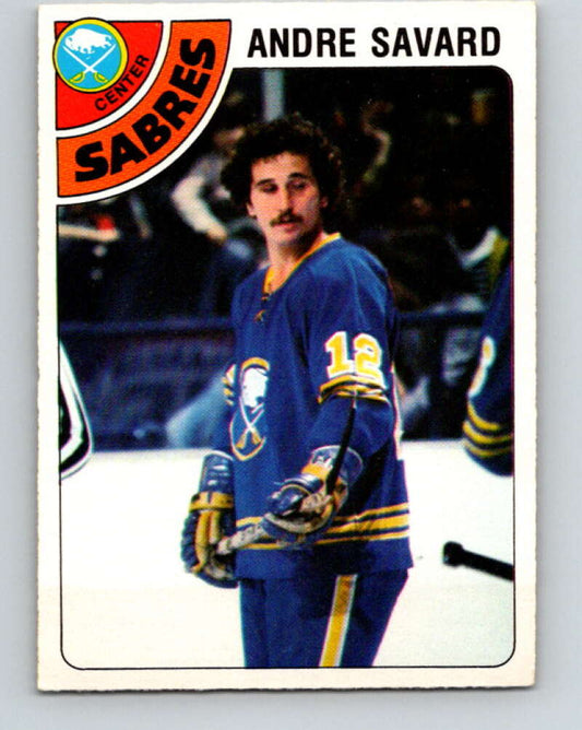 1978-79 O-Pee-Chee #253 Andre Savard  Buffalo Sabres  V24440