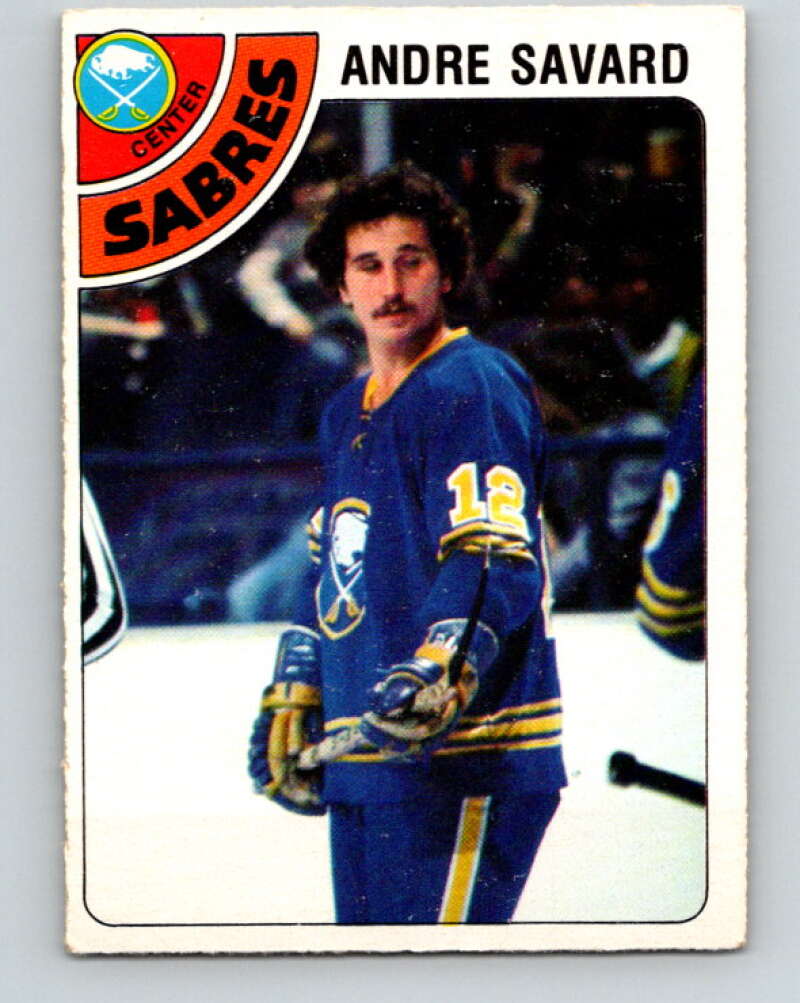 1978-79 O-Pee-Chee #253 Andre Savard  Buffalo Sabres  V24441