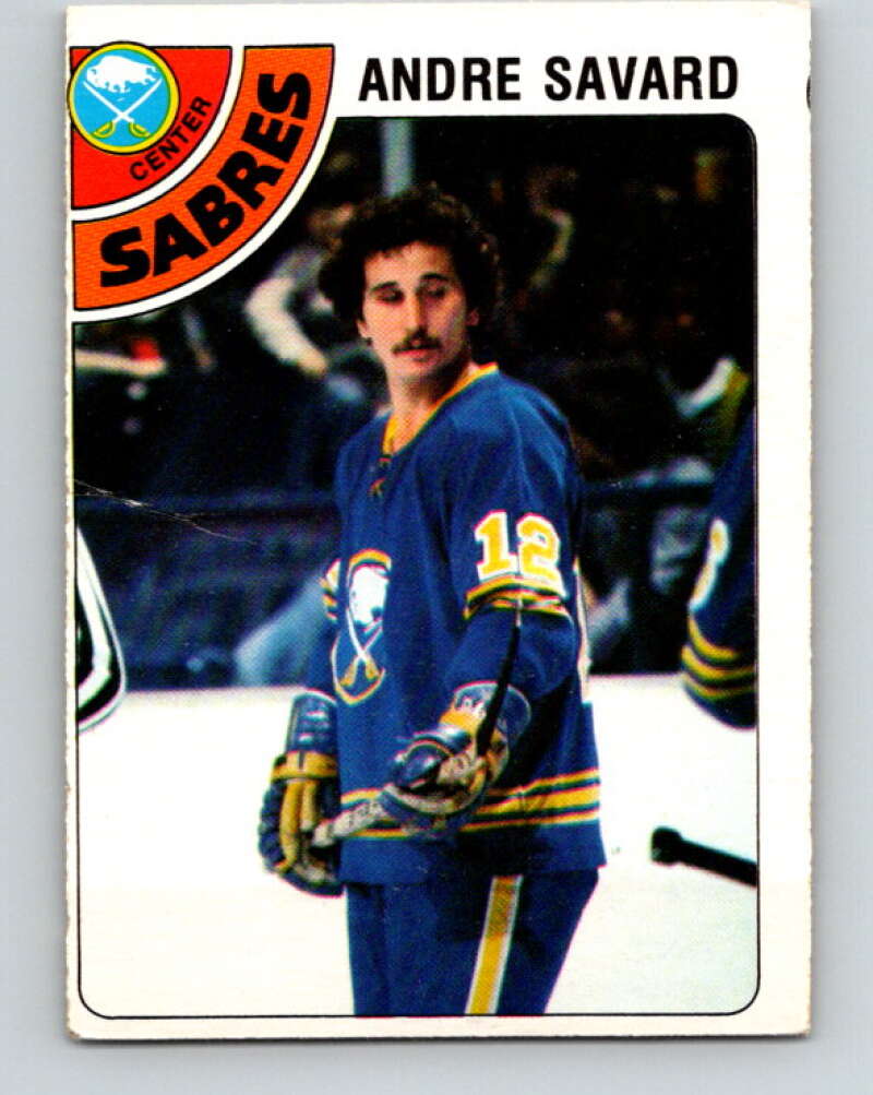 1978-79 O-Pee-Chee #253 Andre Savard  Buffalo Sabres  V24442