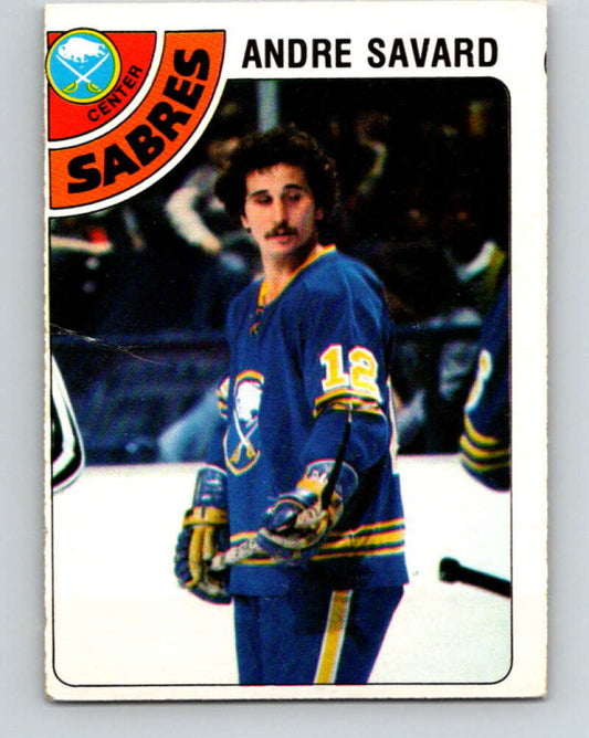 1978-79 O-Pee-Chee #253 Andre Savard  Buffalo Sabres  V24442