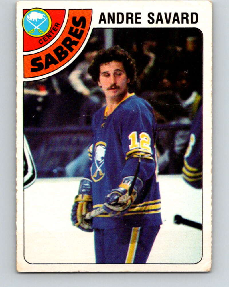 1978-79 O-Pee-Chee #253 Andre Savard  Buffalo Sabres  V24443