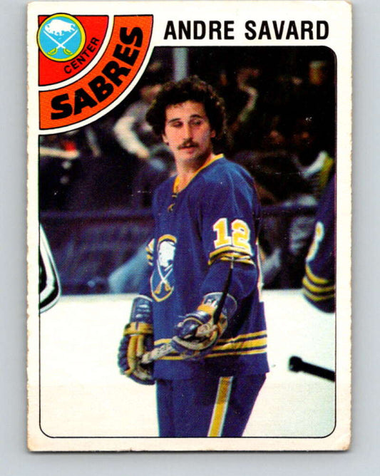 1978-79 O-Pee-Chee #253 Andre Savard  Buffalo Sabres  V24443
