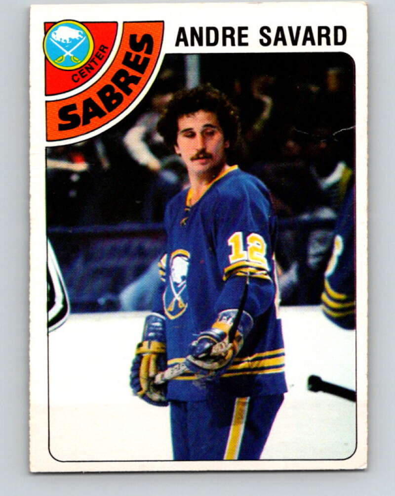 1978-79 O-Pee-Chee #253 Andre Savard  Buffalo Sabres  V24444
