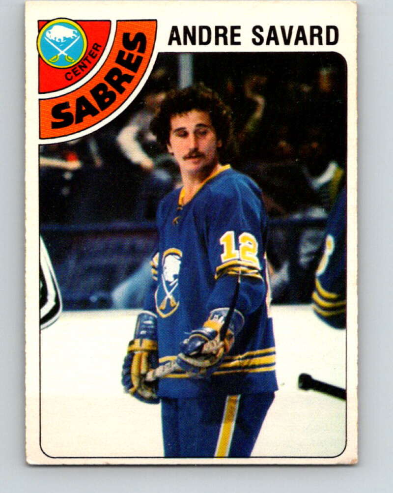 1978-79 O-Pee-Chee #253 Andre Savard  Buffalo Sabres  V24446
