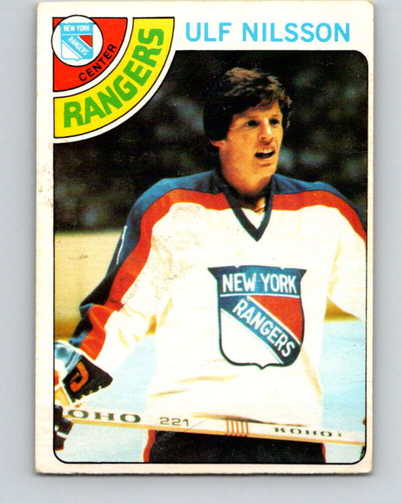 1978-79 O-Pee-Chee #255 Ulf Nilsson  New York Rangers  V24463