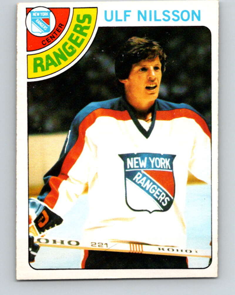 1978-79 O-Pee-Chee #255 Ulf Nilsson  New York Rangers  V24464