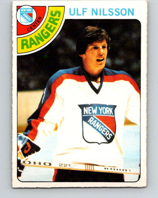 1978-79 O-Pee-Chee #255 Ulf Nilsson  New York Rangers  V24465