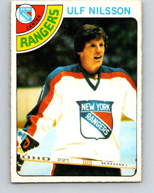 1978-79 O-Pee-Chee #255 Ulf Nilsson  New York Rangers  V24466