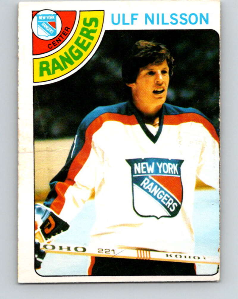 1978-79 O-Pee-Chee #255 Ulf Nilsson  New York Rangers  V24467