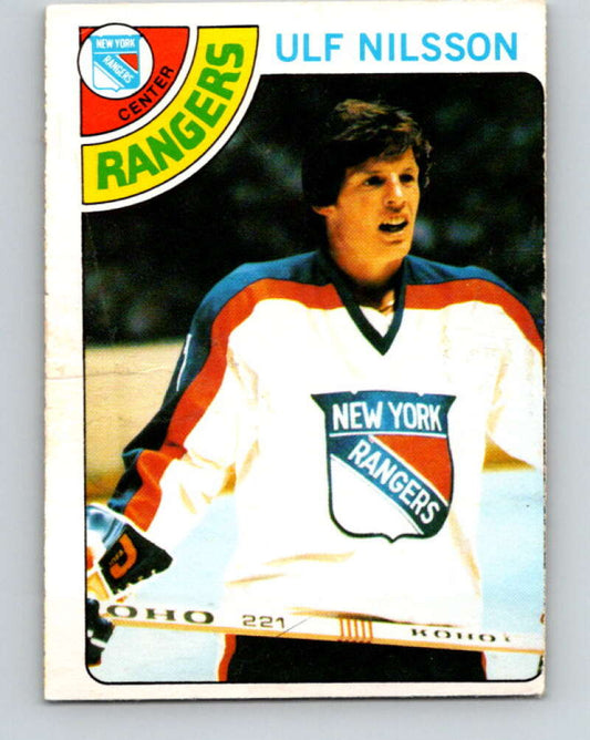 1978-79 O-Pee-Chee #255 Ulf Nilsson  New York Rangers  V24467