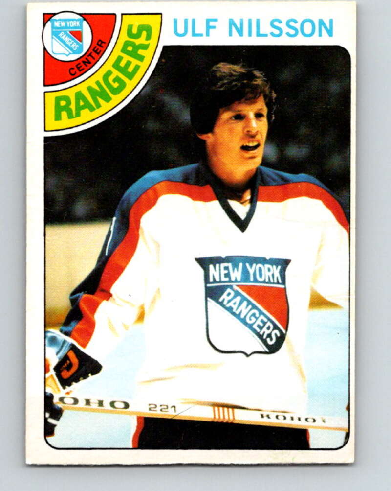 1978-79 O-Pee-Chee #255 Ulf Nilsson  New York Rangers  V24468