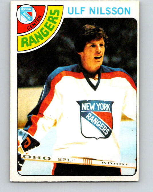 1978-79 O-Pee-Chee #255 Ulf Nilsson  New York Rangers  V24468