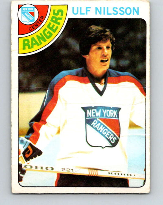 1978-79 O-Pee-Chee #255 Ulf Nilsson  New York Rangers  V24469