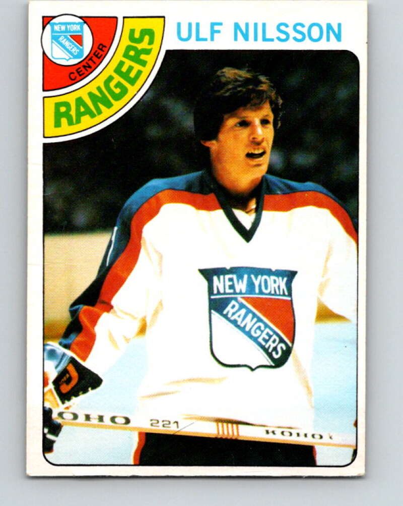 1978-79 O-Pee-Chee #255 Ulf Nilsson  New York Rangers  V24470