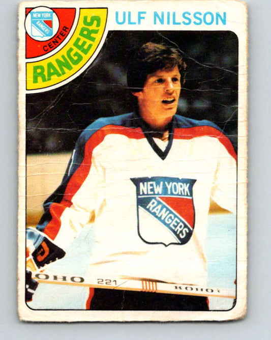 1978-79 O-Pee-Chee #255 Ulf Nilsson  New York Rangers  V24471