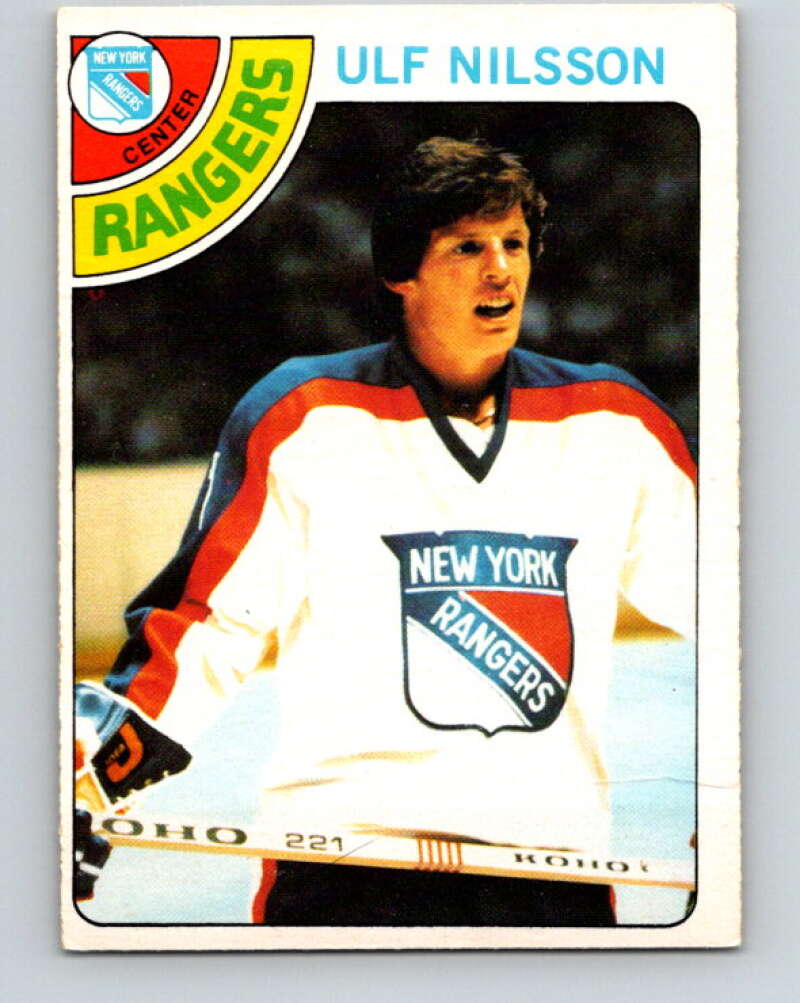 1978-79 O-Pee-Chee #255 Ulf Nilsson  New York Rangers  V24472