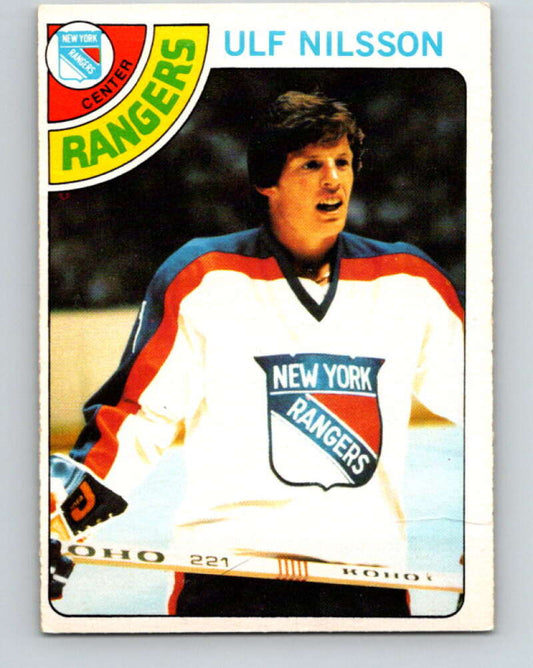 1978-79 O-Pee-Chee #255 Ulf Nilsson  New York Rangers  V24472