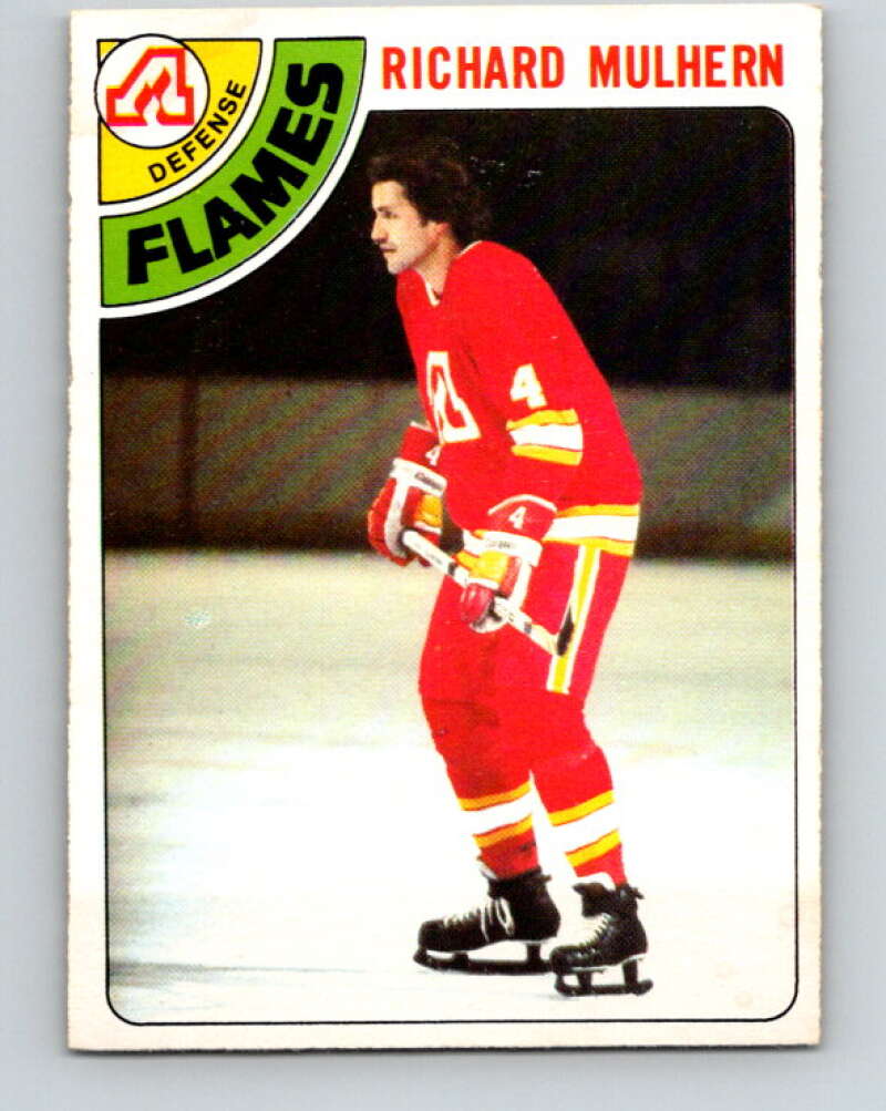 1978-79 O-Pee-Chee #256 Richard Mulhern  Atlanta Flames  V24473