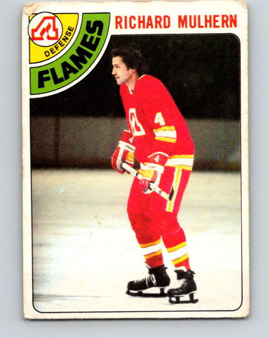 1978-79 O-Pee-Chee #256 Richard Mulhern  Atlanta Flames  V24474
