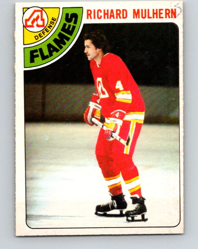 1978-79 O-Pee-Chee #256 Richard Mulhern  Atlanta Flames  V24475
